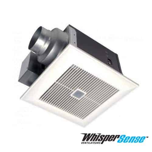Panasonic Whisper Sense Fan 50 80 110, Panasonic Whisperceiling 80 Cfm Ceiling Exhaust Bath Fan With Heater