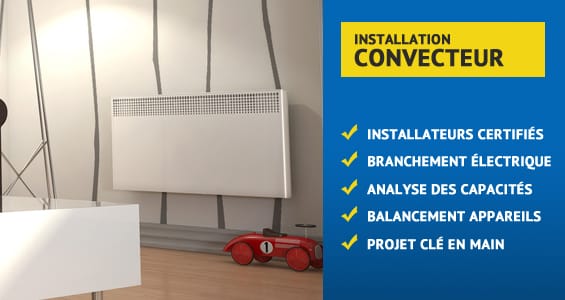 installation convecteur
