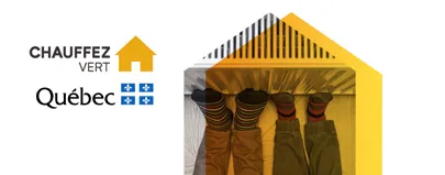 Logo du programme de subvention Chauffez Vert du gouvernement du Québec