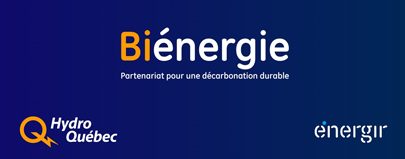Logo du programme de subvention Biénergie d'Hydro-Québec